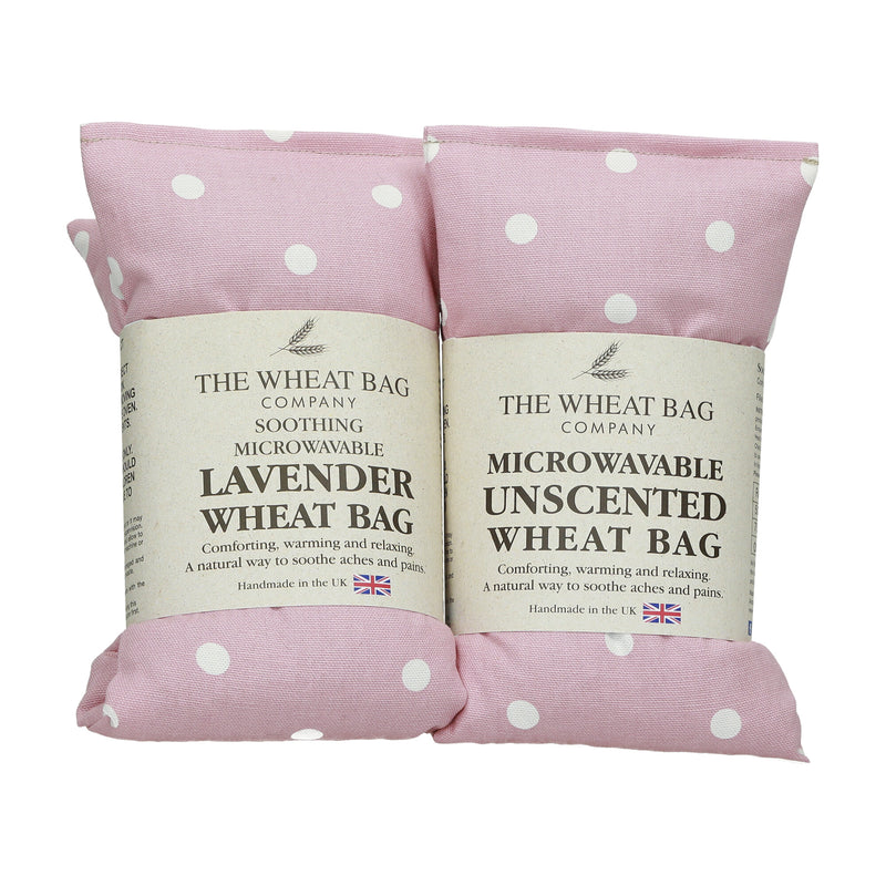 Dotty Pink Cotton Wheat Bag