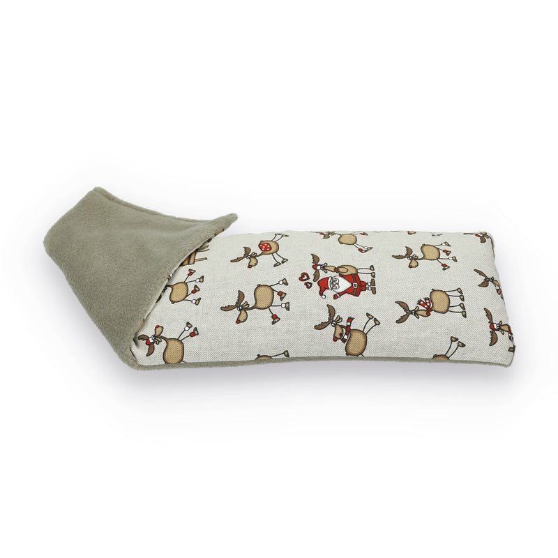 Christmas Reindeer - Duo Fabric Wheat Bag