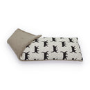 Kitty, Black - Duo Fabric Wheat Bag