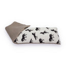 Unicorn, Black - Duo Fabric Wheat Bag