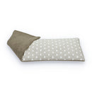 Hearts White - Duo Fabric Wheat Bag