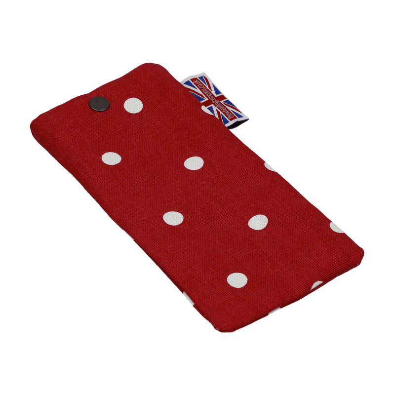 Glasses Case - Dotty Red