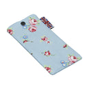 Glasses Case - Rosebud Blue