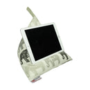 Phone and Tablet Bean Bag -Elephants Grey