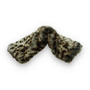 Luxury Leopard Faux Fur Lavender Scented Wheat Bag