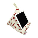 Phone and Tablet Bean Bag -Mini Sausage Dog-Red