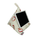 Phone and Tablet Bean Bag - Owls Orange