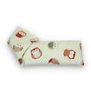 Owls Orange Cotton Wheat Bag