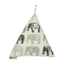 Phone and Tablet Bean Bag -Elephants Grey