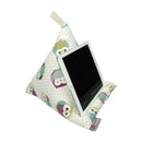 Phone and Tablet Bean Bag - Owls Pink