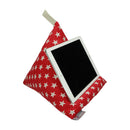 Phone and Tablet Bean Bag -Stars Red