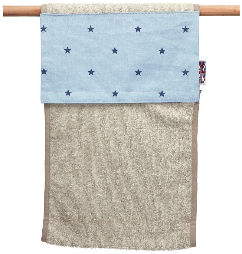 Roller Towel - Stars Denim Blue