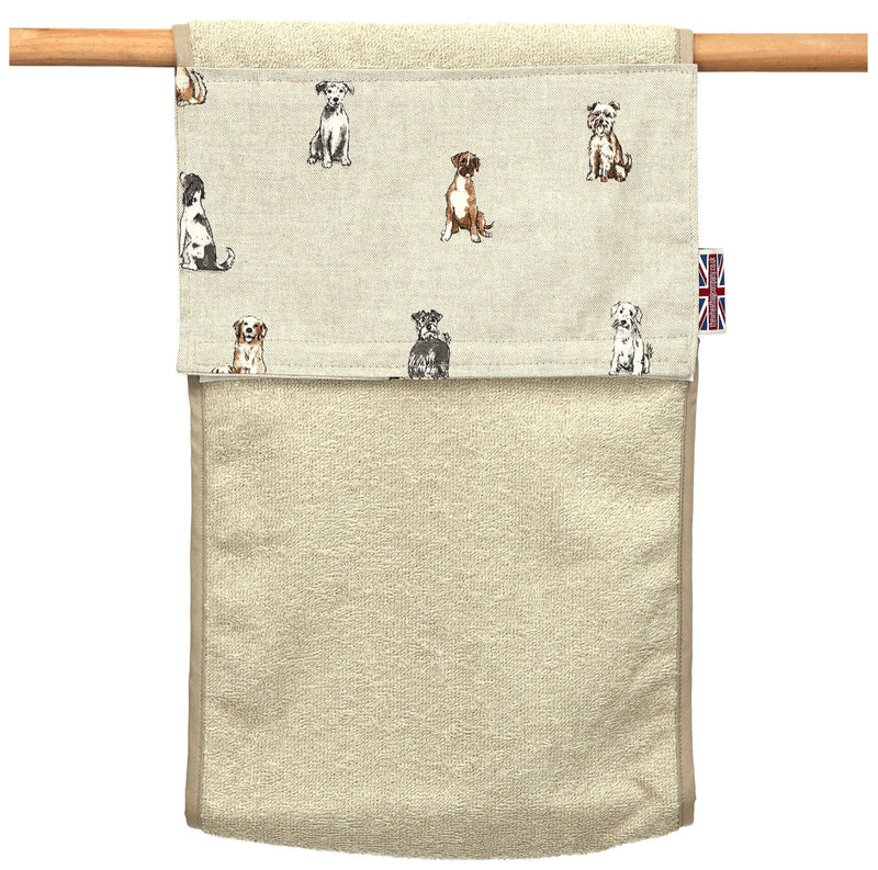 Roller Towel - Shabby Dog