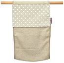 Roller Towel - Hearts White