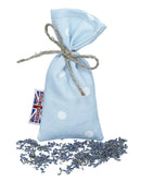 Lavender Sachet - Dotty Powder Blue