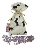 Lavender Sachet - Mini Sausage Dog Black