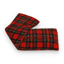 Red Tartan - Fleece Wheat Bag